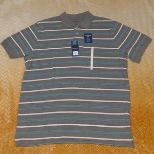 💰 3/$25.00 Croft & Barrow Collared S/S Knit Dress Shirt Men's L $30.00 NWT.
